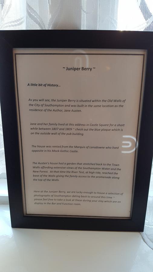 Juniper Berry Hotel Southampton Luaran gambar